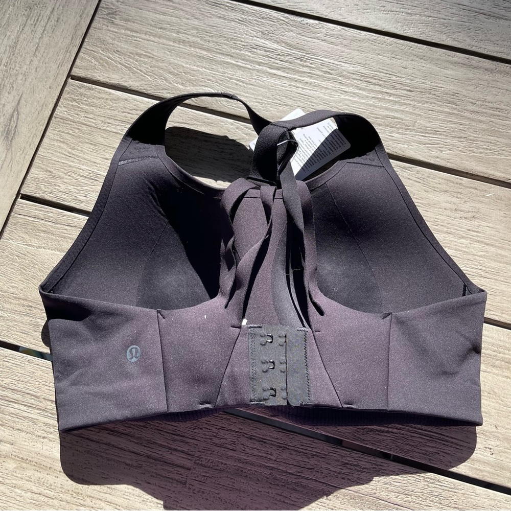 Lululemon Athletica Air Support Black Running Bra Size 36D NWT - Picture 6 of 7